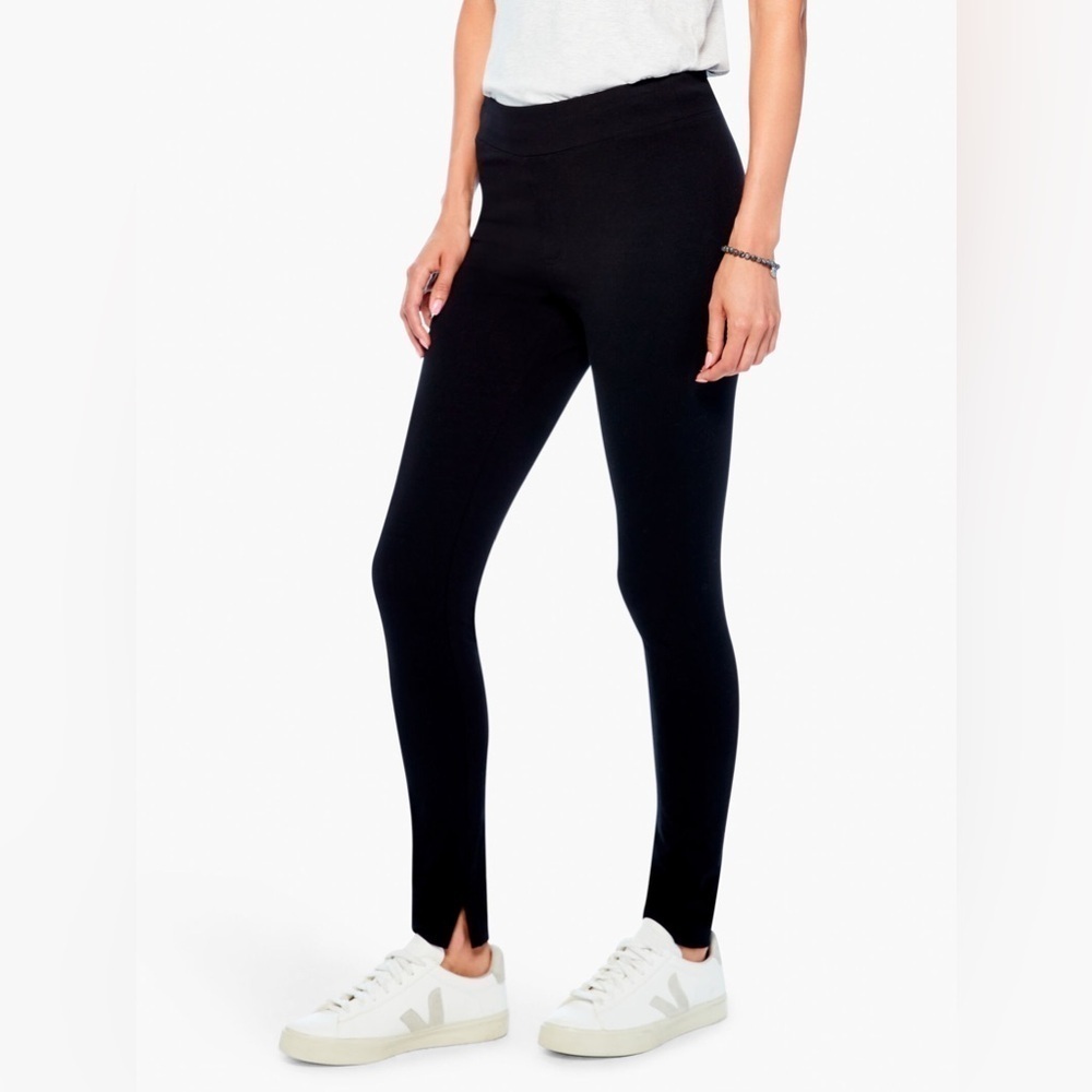 NWOT NIC + ZOE Perfect Knit Legging, Black, Size XS